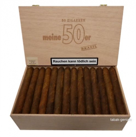 Meine 50er Brasil Zigarren Holzkiste