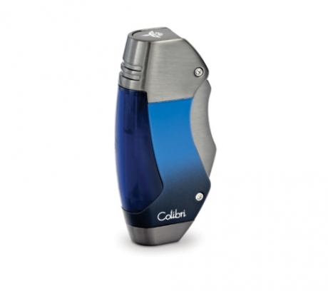 Colibri Zigarrenfeuerzeug Maui blue gun mit Cutter