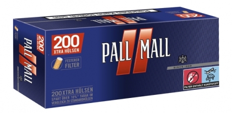 Pall Mall Xtra Red Zigarettenhlsen 200