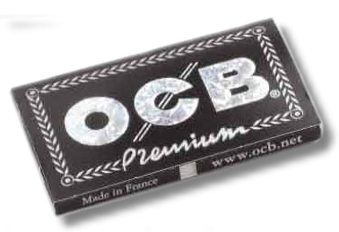 OCB Premium kurz No. 4 schwarz 100 Blatt