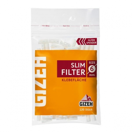 Gizeh Slim Filter 120 St.