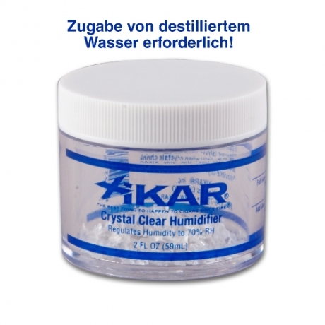 Xikar Acrylpolimerkristalle Dose 5.5cm Durchmesser 5cm Befeuchter