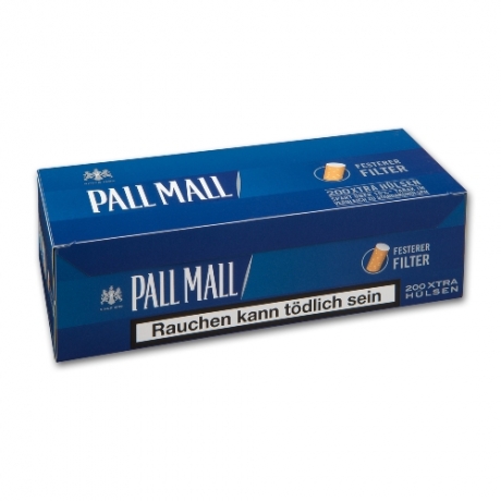Pall Mall Blue Xtra Zigarettenhlsen 200