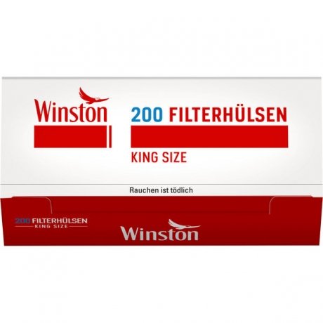 Winston Filterhlsen 200 Stck Packung