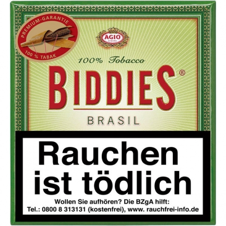 Biddies Brasil 20er Schachtel