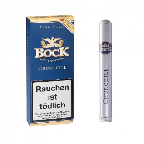 Bock y Ca Churchill Tubo 3 Cigarren