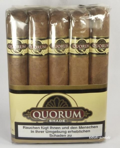QUORUM Shade Double Gordo 10 Zigarren Nicaragua