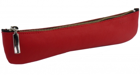 Etui fr E-Zigarette CANONA Leder rot 20x4,8