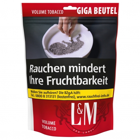 L&M Red Label Premium Tobacco Giga 95g