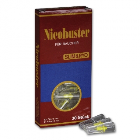 Nicobuster Slim Filteraufstze | Packung mit 30 Stck