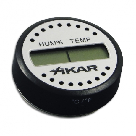 Hygrometer Xikar digital 4.5cm Durchmesser 1.5cm