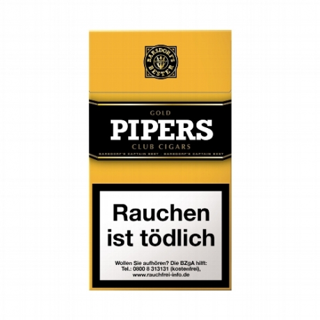 Pipers Little Cigars Vanilla Gold