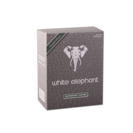 Pfeifenfilter Supermix White Elefant 150 Stck