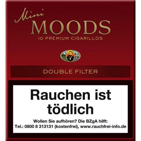Dannemann Mini Moods Double Filter 10er