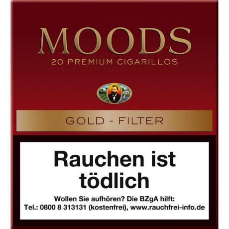 Dannemann Moods Golden Taste 20er