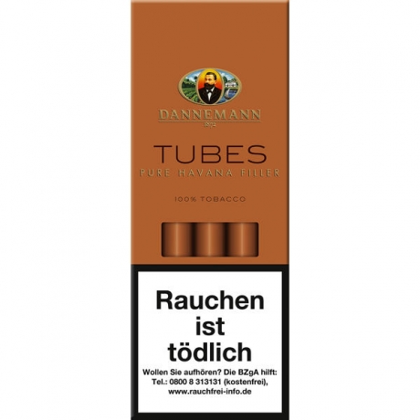 Dannemann Tubes Pure Havana Filler 3er