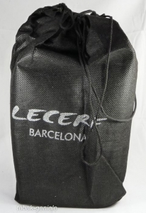 LECERF Pfeifentasche 4er Leder Made in Spain 2283 Black