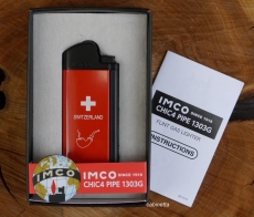 IMCO Chic 4 Pipe Flint Switzerland Pfeifenfeuerzeug mit Raucherbesteck