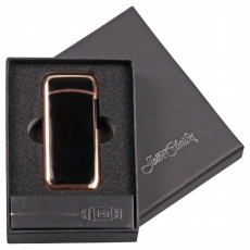 Jean Claude Lichtbogen Feuerzeug USB schwarz rosegold