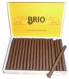 Brio Naturdeckblatt Zigarillos 50 Stck