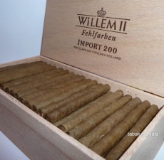 Willem II Fehlfarben Import 200 Sumatra 100er